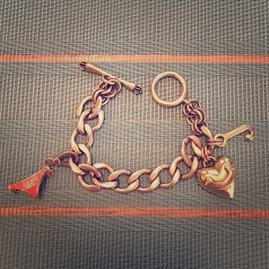 Juice Couture Gold Bracelet with Heart